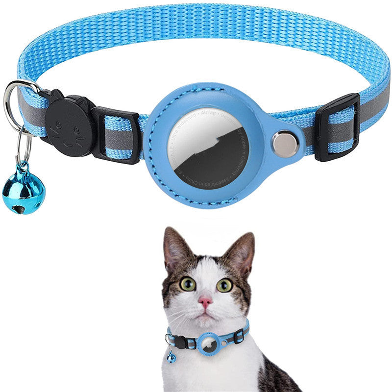 AirTag™ Pet Collar – Reflectivo y Ajustable para Perros y Gatos