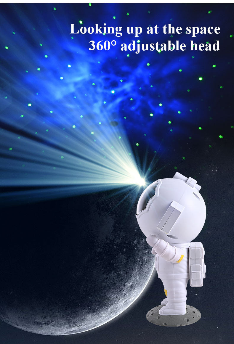 Astronaut Nebula Projector – Transform Your Room with Stars, Galaxies & Ambient LED Lights