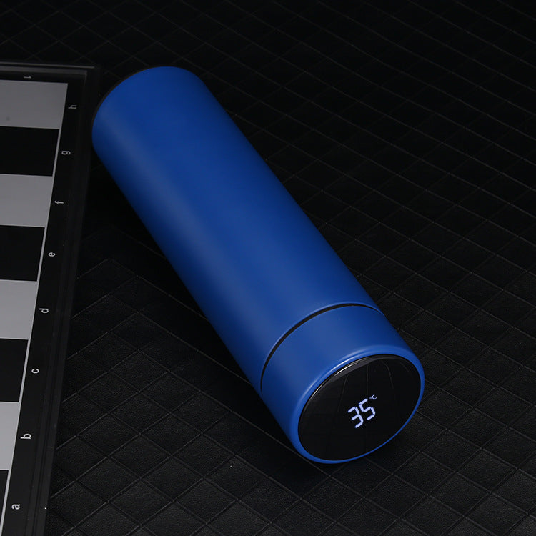 Botella Inteligente 500ml con Pantalla LED de Temperatura – Acero Inoxidable 304