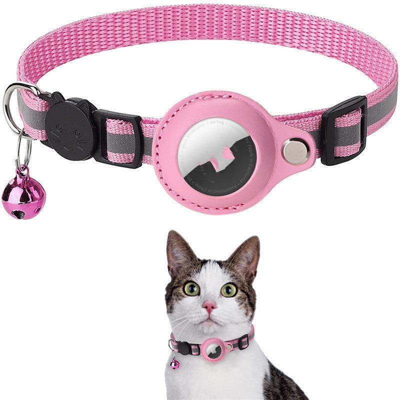 AirTag™ Pet Collar – Reflectivo y Ajustable para Perros y Gatos
