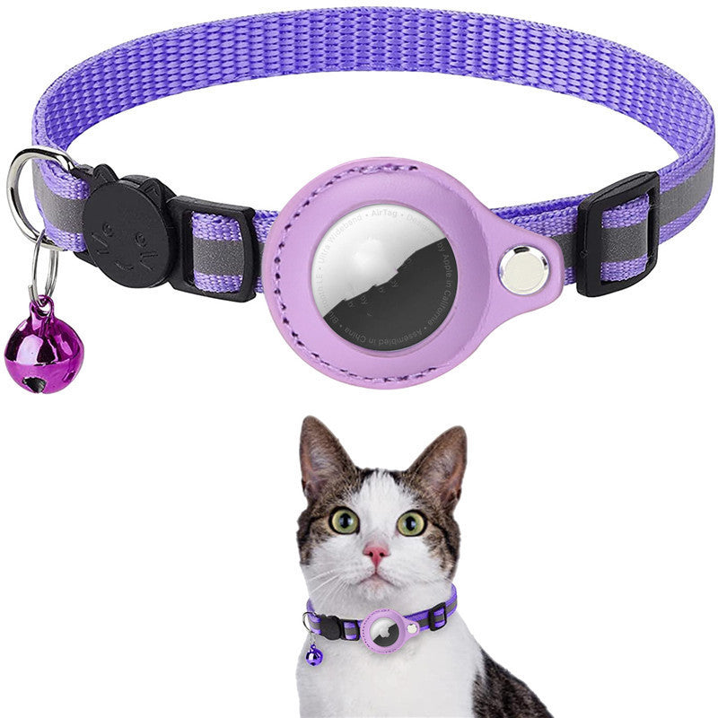 AirTag™ Pet Collar – Reflectivo y Ajustable para Perros y Gatos